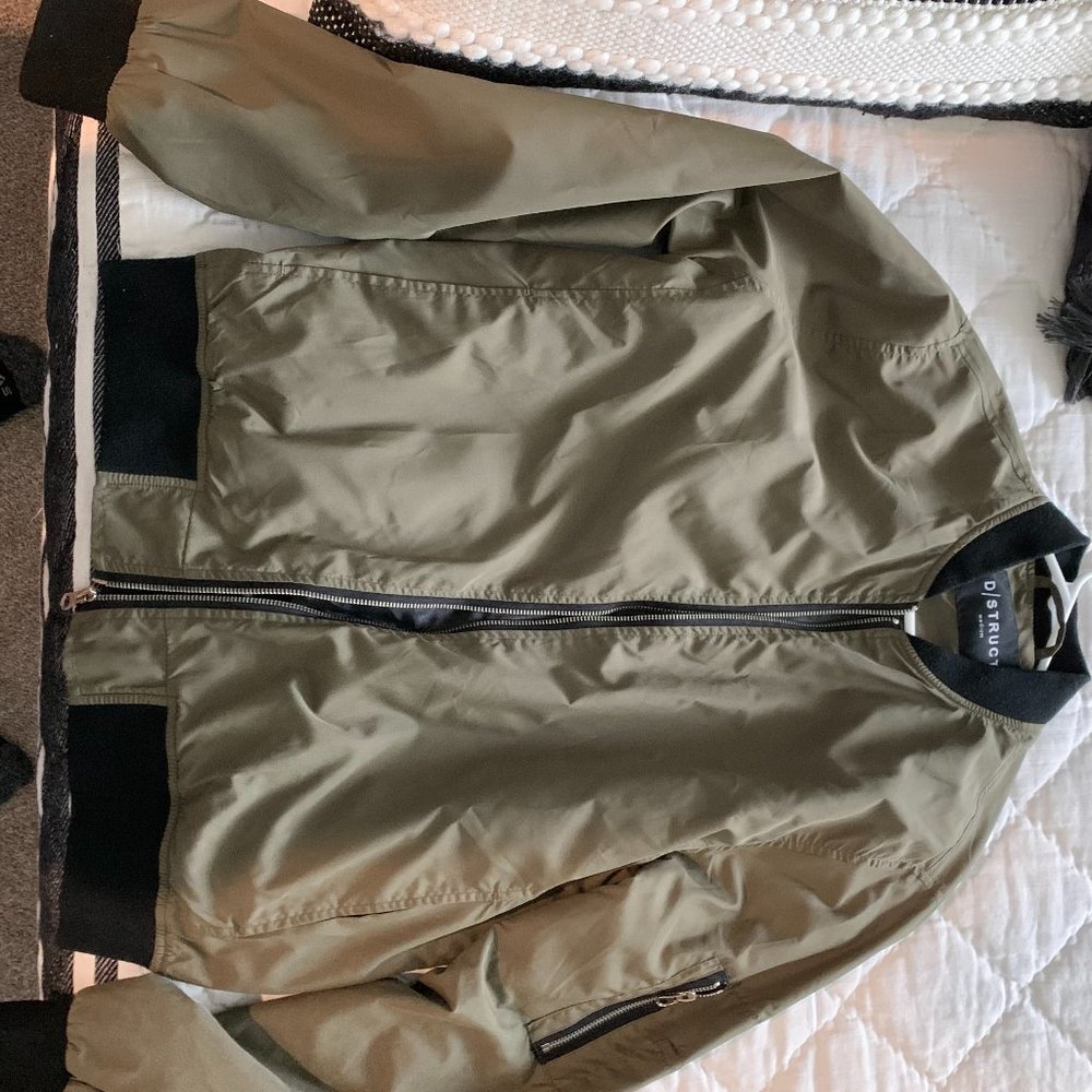 D-Struct Bomber Jacket Hunter Green